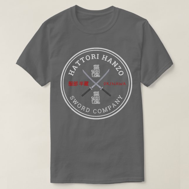 Camiseta Hattori Hanzo Sword Company (Diseño del anverso)