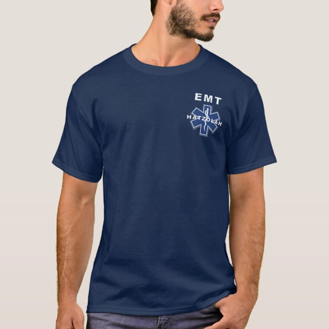 Camiseta Hatzolah el ccsme (Anverso)