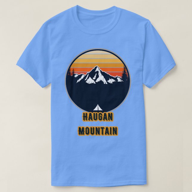 Camiseta Haugan Mountain 1 (Diseño del anverso)