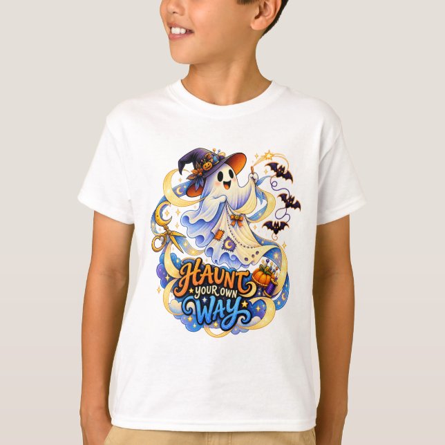 Camiseta Haunt Your Own Way Ghost Tailor Art (Anverso)