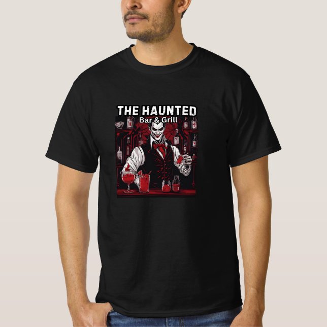 Camiseta Haunted Bar and Grill (Anverso)