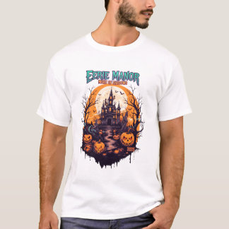 Camiseta Haunted Eerie Manor Jack O’Lantern Tee