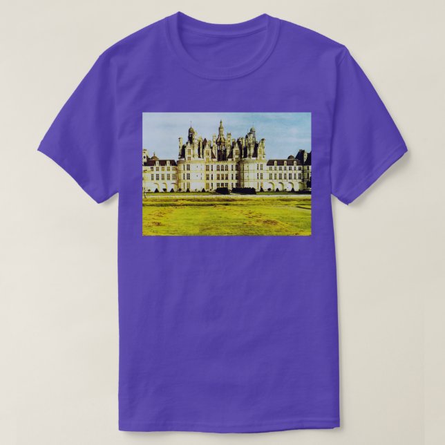 Camiseta Haunted french castle (Diseño del anverso)