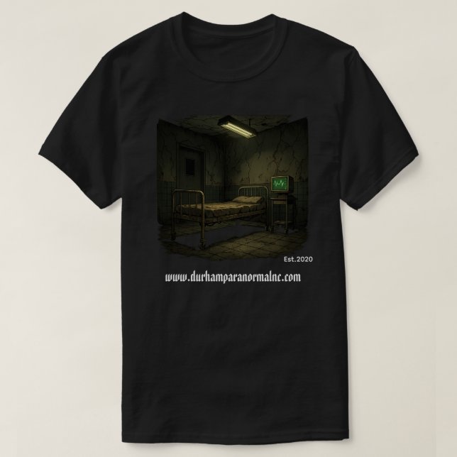 Camiseta Haunted Hospital Bed  T-Shirt (Diseño del anverso)