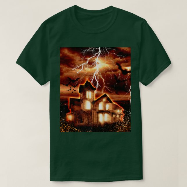 Camiseta Haunted House Blitz and Thunder  (Diseño del anverso)