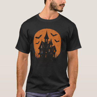 Camiseta Haunted Moon Halloween