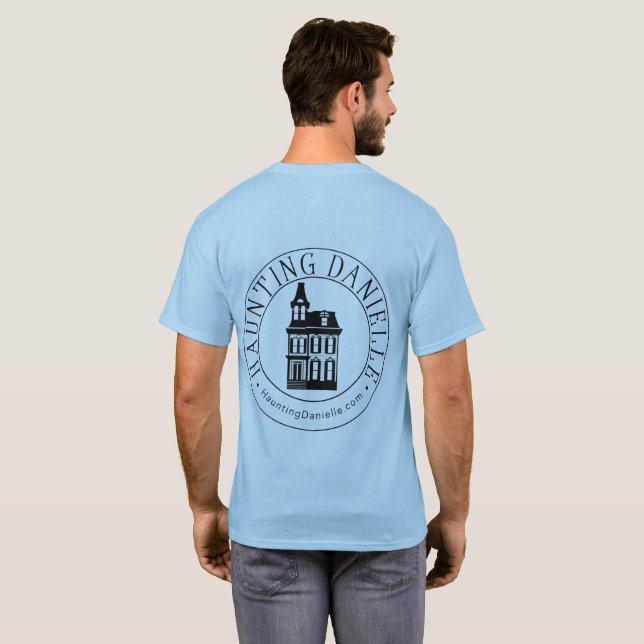 Camiseta Haunting Danielle Azul (Reverso completo)