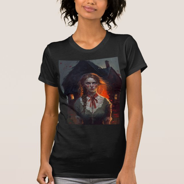Camiseta Haunting house (Anverso)
