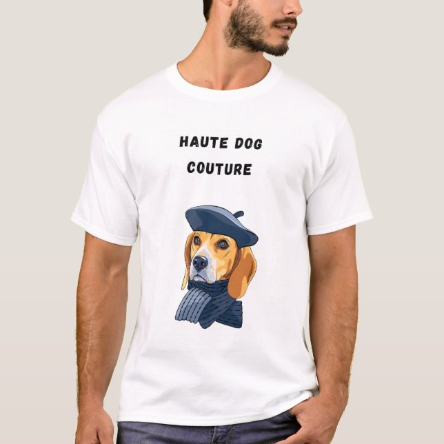 Camiseta Haute dog couture Funny Dog (Anverso)