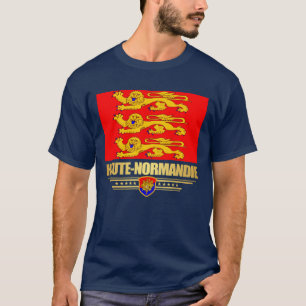 Camiseta Haute-Normandie (Normandía superior)