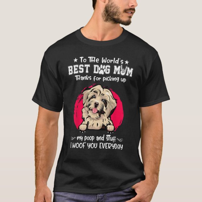 Camiseta Havanese Best Dog Mom Dogs   Mothers Day (Anverso)