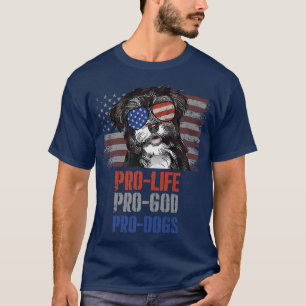 Camiseta Havanese Pro Life Pro God Pro Dogs Premium