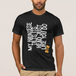 Camiseta Havanese Tlits se dirige como tú