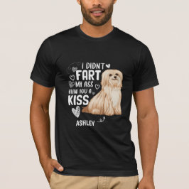 Camiseta Havaneses no desfallecen con el perro del beso de