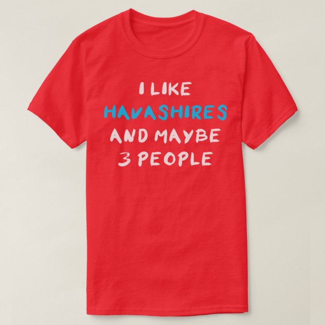 Camiseta Havashire Funny (Diseño del anverso)