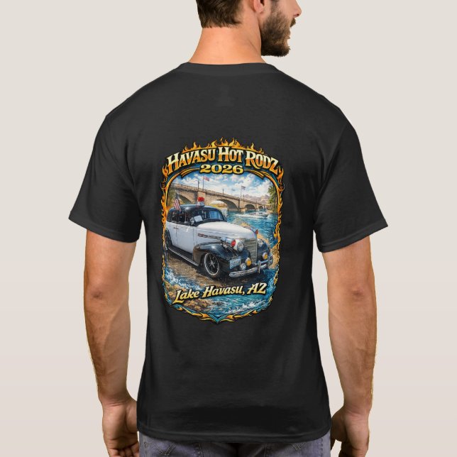 Camiseta Havasu Hot Rodz 2026 (Reverso)