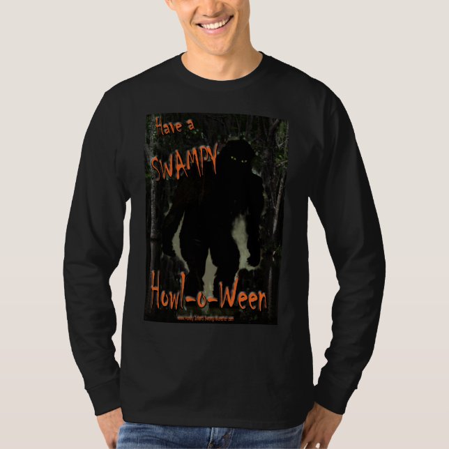 Camiseta HAVE A SWAMPY HOWL-O-WEEN T-Shirt (Anverso)