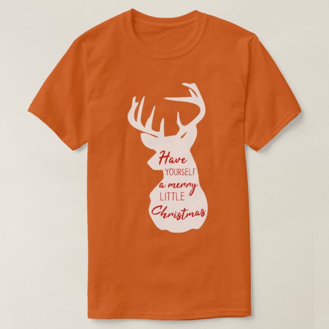 Camiseta Have Yourself A Merry Little Christmas (Diseño del anverso)