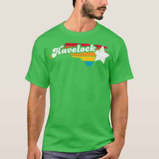 Camiseta Havelock North olina Vintage Distresres Souvenir 1