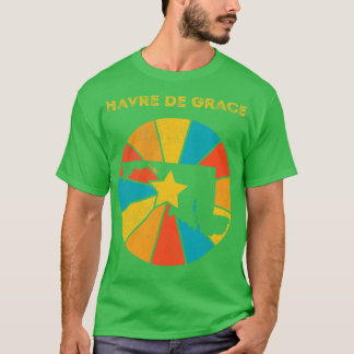 Camiseta Havre de Grace Maryland Vintage Dolor Souveni