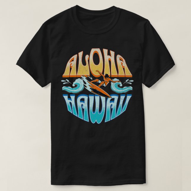 Camiseta Hawái (Diseño del anverso)