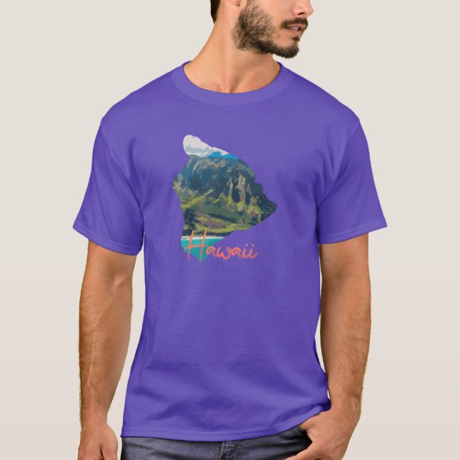 Camiseta Hawái 2 (Anverso)