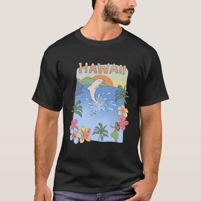 Camiseta Hawái 4 (Anverso)