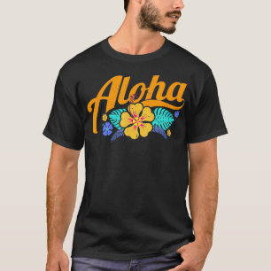 Camiseta Hawai Hibiscus Aloha Hawaii Regalos Hombres Ki
