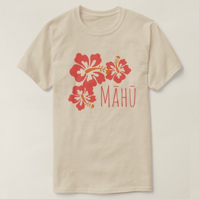 Camiseta Hawai Hibiscus Māhū LGBT Tercer género (Diseño del anverso)