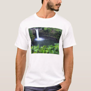 Camiseta Hawái, Isla Grande, Hilo, Cataratas del Arcoíris, 