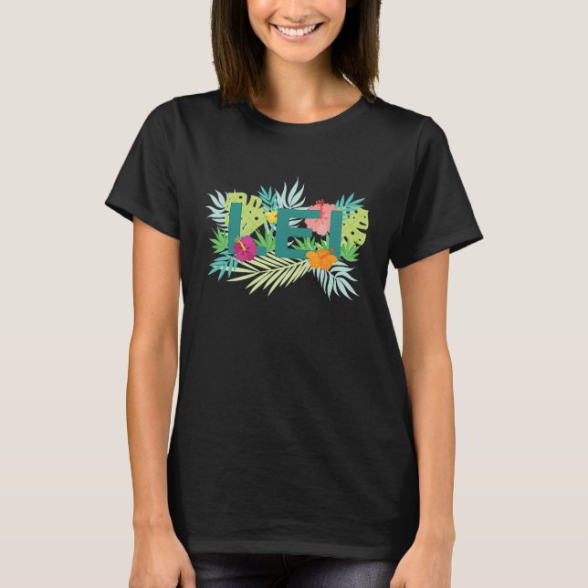 Camiseta Hawai Lei Hawaii Pineapple Tiki (Anverso)