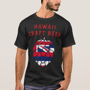 Camiseta Hawai State Flag Craft Beer Aloha