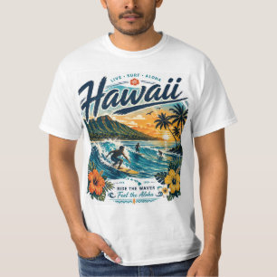 Camiseta Hawái Surfing