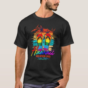 Camiseta Hawái Vacaciones Hawaianas 2022 Flip Flop Lgbt Sum