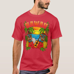 Camiseta Hawái Vacaciones Surfing Diving Beach Hawaiian Sou