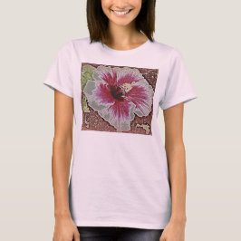 Camiseta Hawaian Hibiscus Tee
