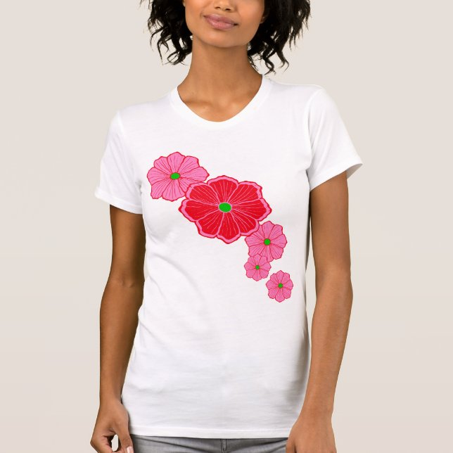 Camiseta hawaiana (Anverso)