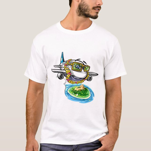 Camiseta Hawaiana (Anverso)