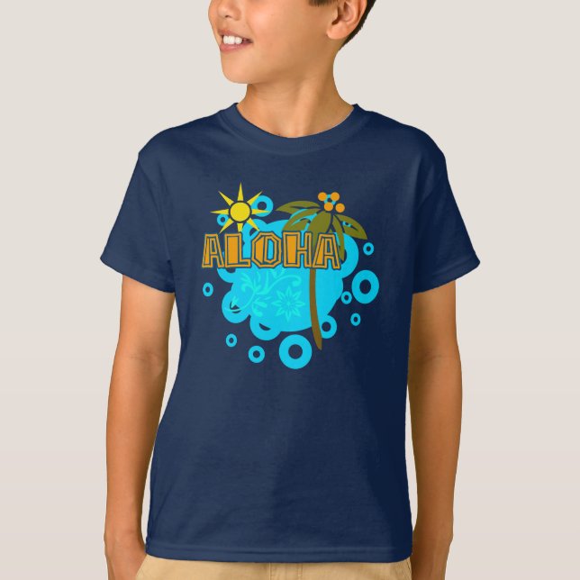 Camiseta Hawaiana (Anverso)
