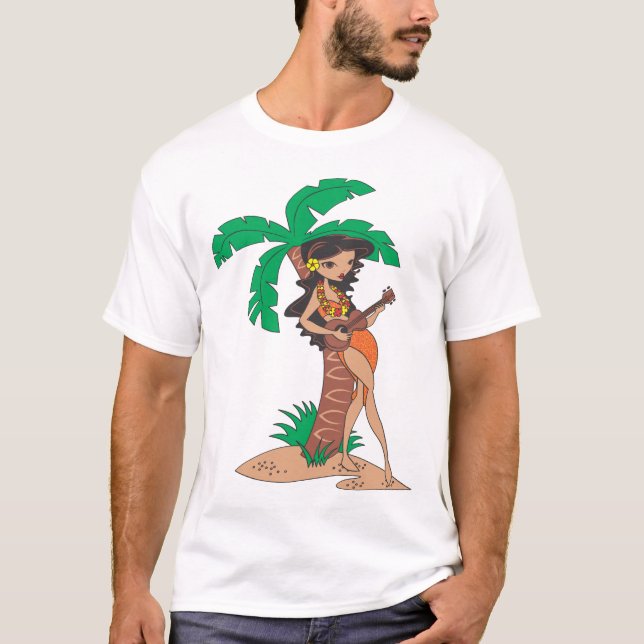 Camiseta ¡Hawaiana! (Anverso)