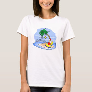 Camiseta hawaiana 5 de Navidad del baño de Sun