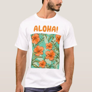 Camiseta HAWAIANA DE ARTE
