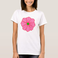 Camiseta Hawaiana de flores