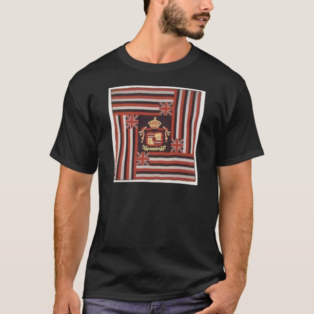 Camiseta Hawaiana de Kuʻu Hae (mi bandera querida), algodón (Anverso)