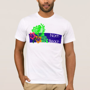 Camiseta hawaiana de Surffers del hibisco
