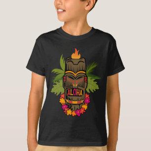 Camiseta Hawaiana de Tiki