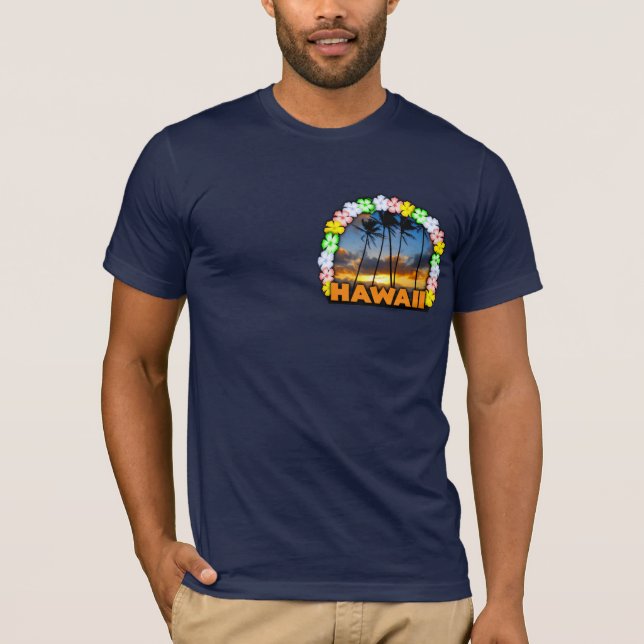 Camiseta Hawaiana Hawaii (Anverso)