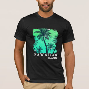Camiseta hawaiana masculina