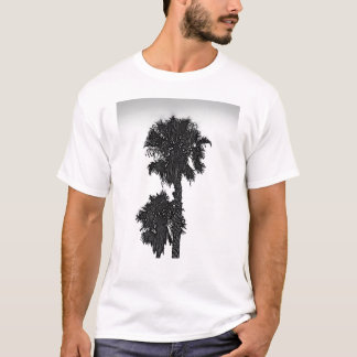 Camiseta Hawaiana T de 2 palmas