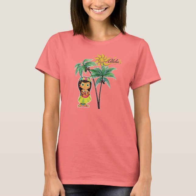 Camiseta Hawaiano (Anverso)